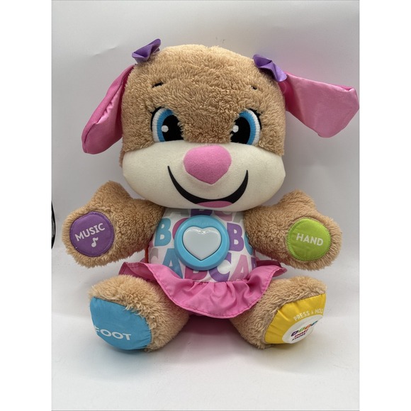 Fisher Price Laugh and Learn Love to Play Sis Puppy Interactive Toy - 3 Levels - Picture 1 of 4